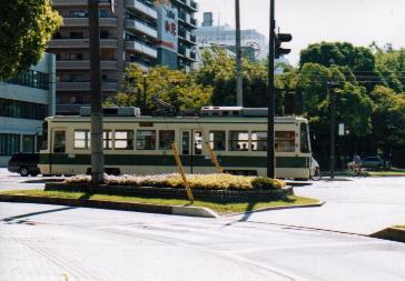 広電の路面電車